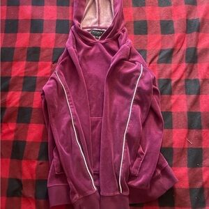 PacSun Maroon Hoodie Sweater